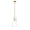 Z-Lite Kira Pendant, 1-Light, 6.5 In.W x 13 In.H, Modern Gold/Clear 7508P-ROD-MGLD - alternate 8